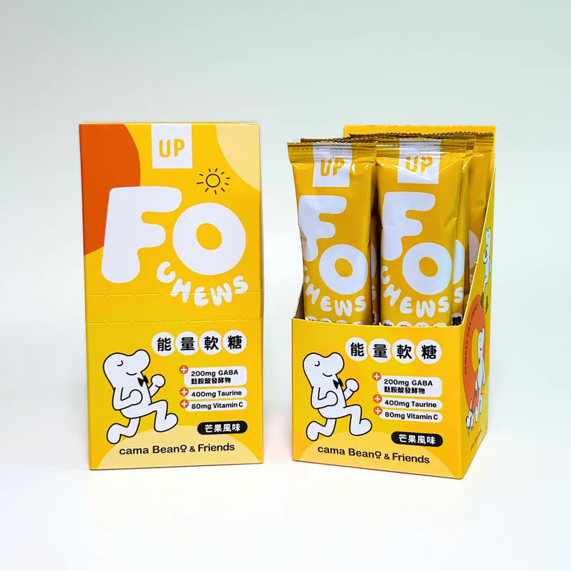 [Pre-Order] UP FOCHEWS 能量軟糖 - 芒果風味 10入 - NutriSport