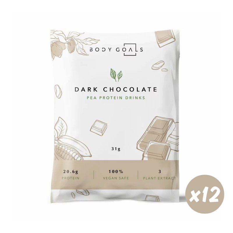 全素豌豆蛋白飲 黑可可 - NutriSport